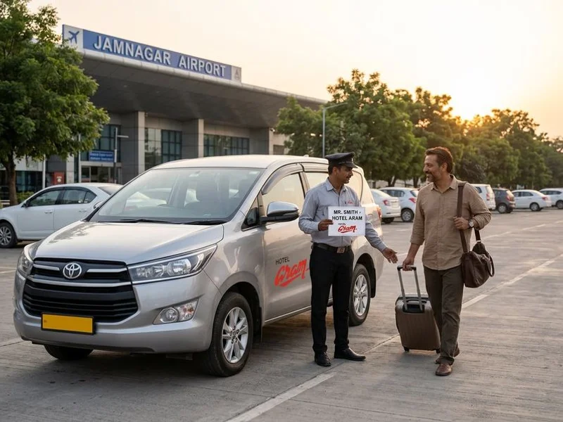 Complimentary airport shuttle service for Hotel Aram guests