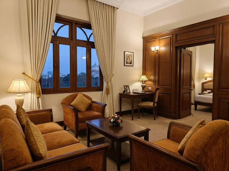 Executive Suite with spacious seating area in heritage setting