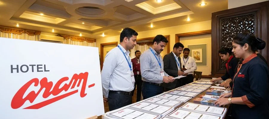 Professional conference setup for MICE event planning in Jamnagar